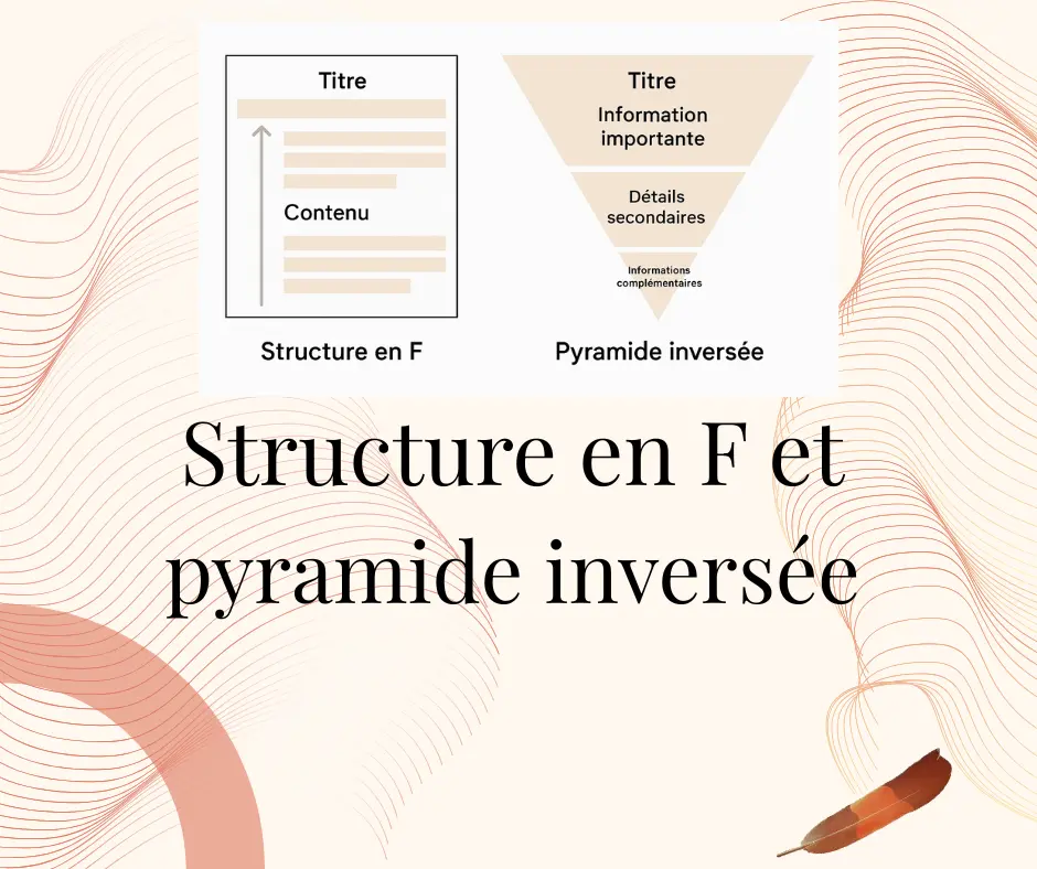 structure en F et pyramide inversée